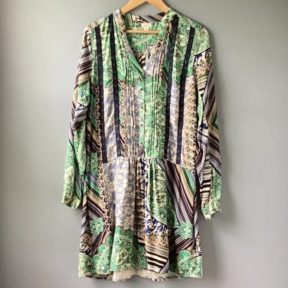 Anthropologie TINY Caviana Paisley Shirt Dress - Picture 4 of 13